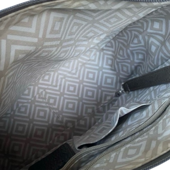 Brighton Barbados Ziptop HOBO Metallic Gray RARE Retired in 2019 Shoulder Bag - Picture 11 of 14